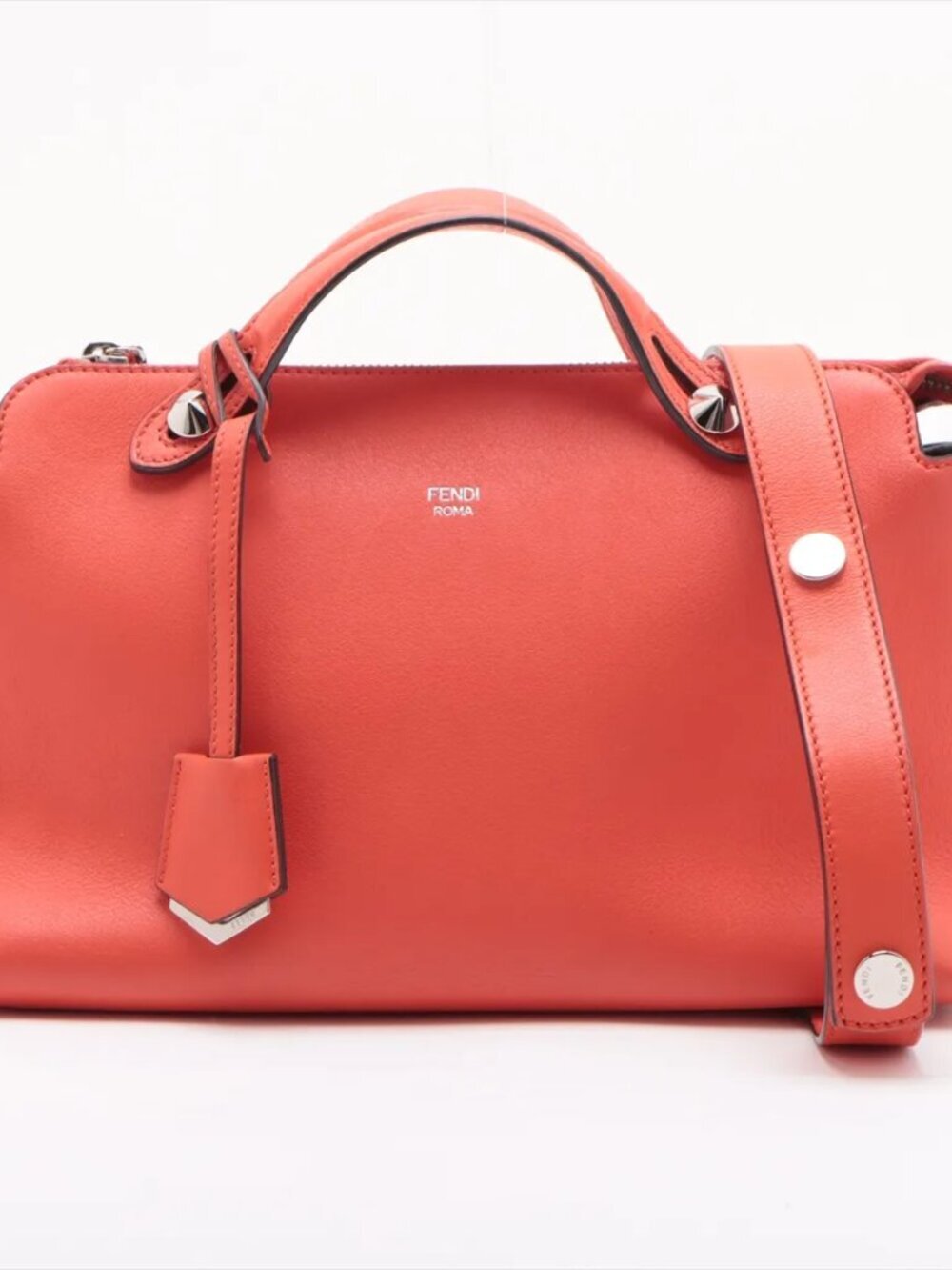 Fendi Orange Leather 2 Way J49 MOG